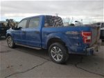 2018 Ford F150 Supercrew Blue vin: 1FTEW1E58JKF57842