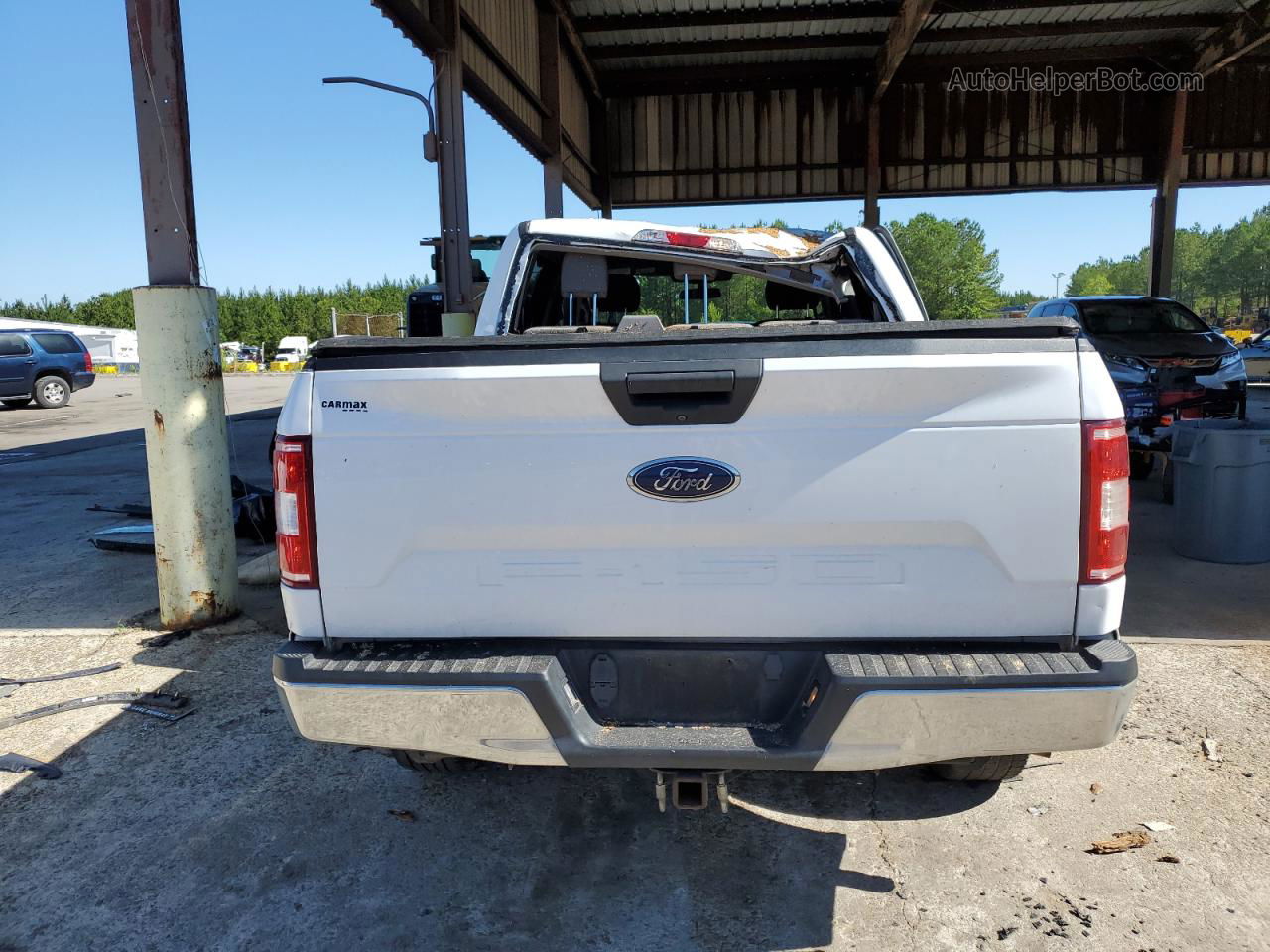 2019 Ford F150 Supercrew White vin: 1FTEW1E58KKC28530