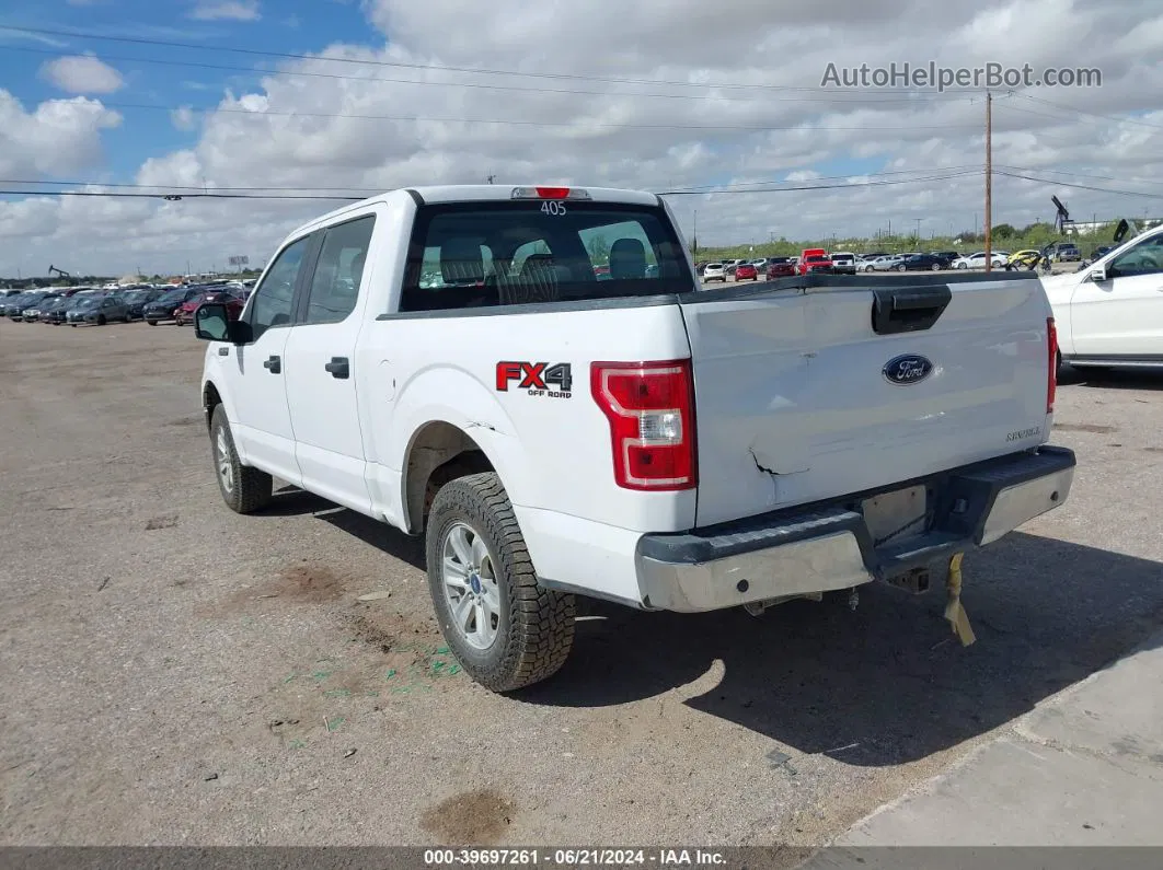 2019 Ford F-150 Xl White vin: 1FTEW1E58KKD89203