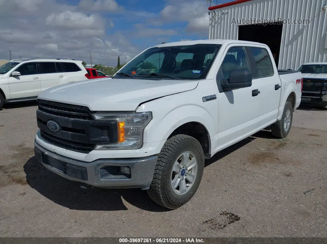 2019 Ford F-150 Xl White vin: 1FTEW1E58KKD89203