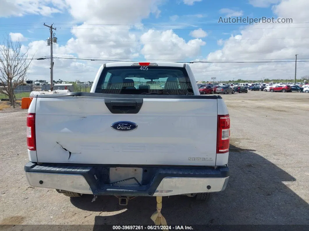 2019 Ford F-150 Xl White vin: 1FTEW1E58KKD89203