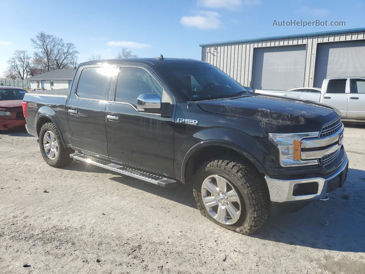 2019 Ford F150 Supercrew Черный vin: 1FTEW1E58KKE05948