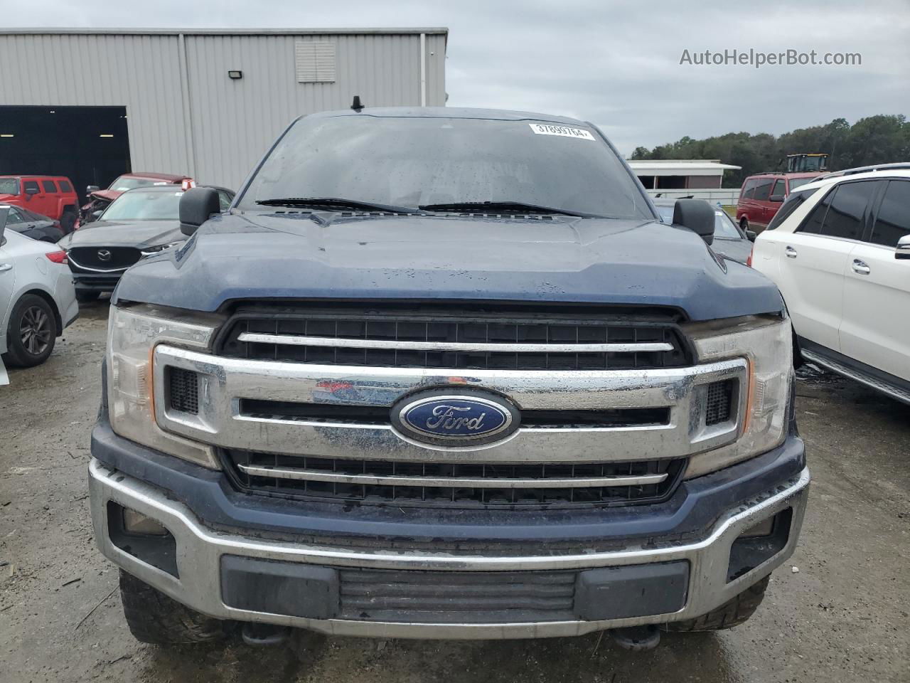 2020 Ford F150 Supercrew Blue vin: 1FTEW1E58LFA95665