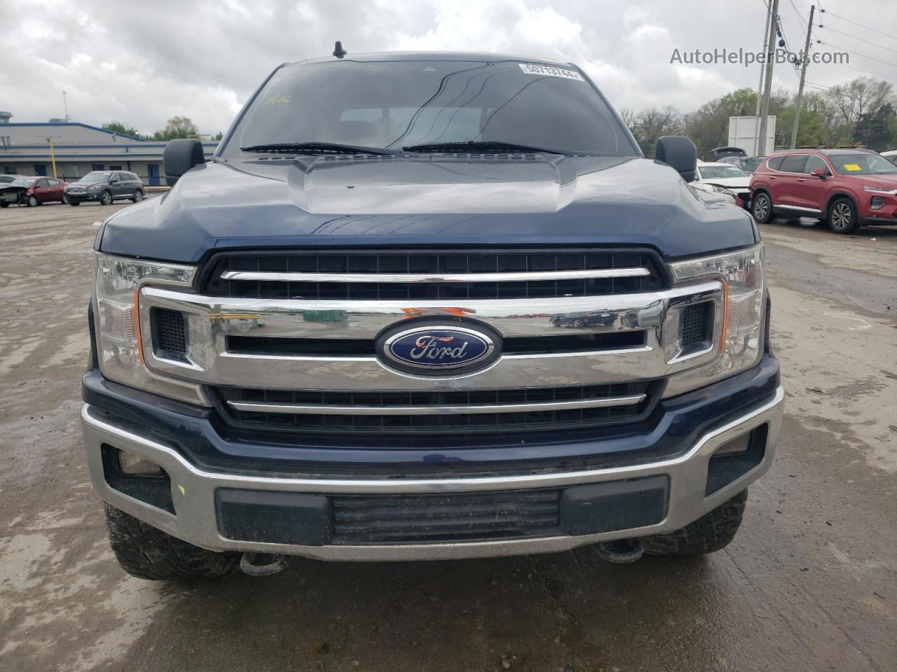 2020 Ford F150 Supercrew Blue vin: 1FTEW1E58LFA95665