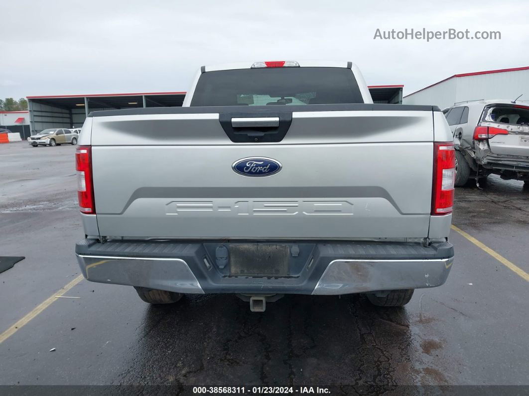 2018 Ford F-150 Xlt Silver vin: 1FTEW1E59JFB38777