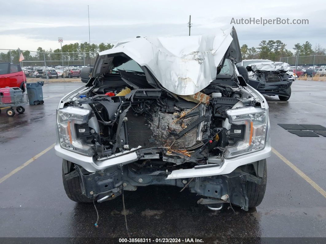 2018 Ford F-150 Xlt Silver vin: 1FTEW1E59JFB38777