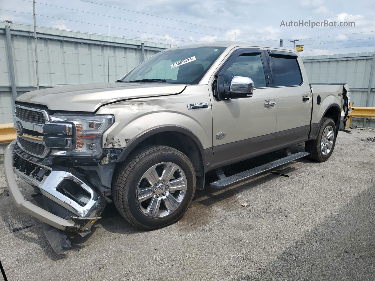 2018 Ford F150 Supercrew Gold vin: 1FTEW1E59JFD33827