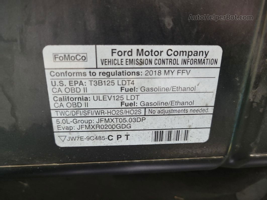 2018 Ford F-150 Xlt vin: 1FTEW1E59JFE02791