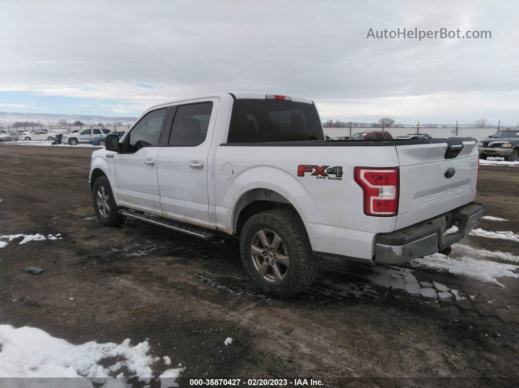 2018 Ford F-150 Xl/xlt/lariat White vin: 1FTEW1E59JKF52620