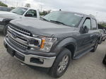 2019 Ford F150 Supercrew Gray vin: 1FTEW1E59KFC17559