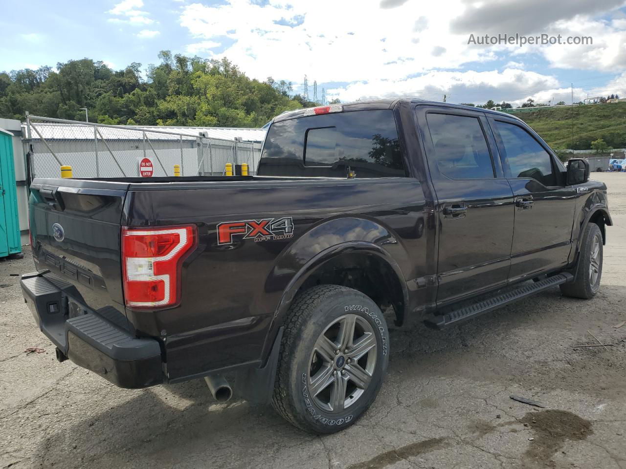 2019 Ford F150 Supercrew Черный vin: 1FTEW1E59KFD17306