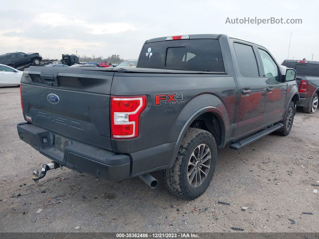 2019 Ford F-150 Xlt Gray vin: 1FTEW1E59KKE69545