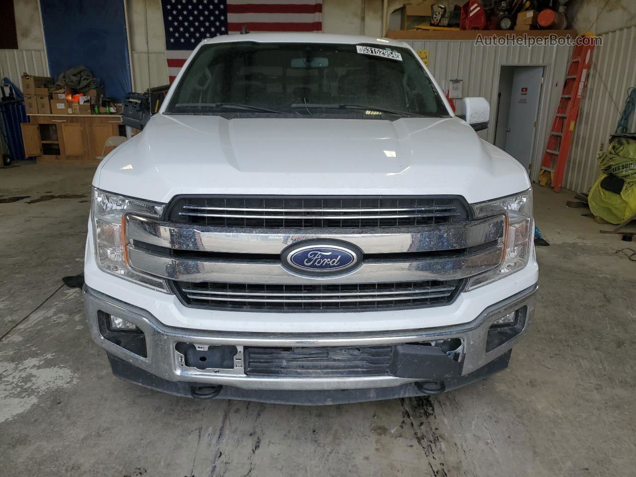 2020 Ford F150 Supercrew White vin: 1FTEW1E59LFC34010