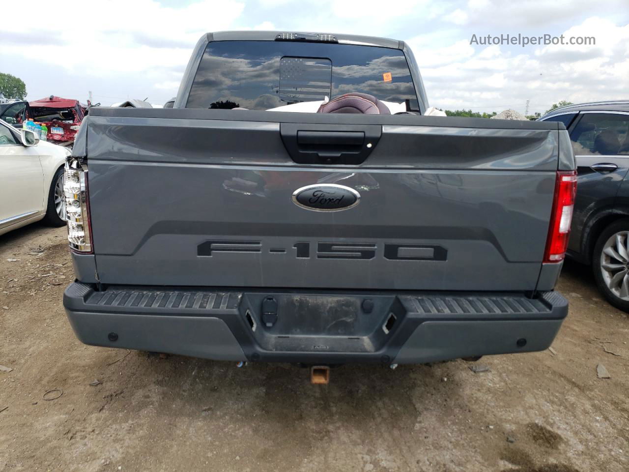 2020 Ford F150 Supercrew Gray vin: 1FTEW1E59LFC39594