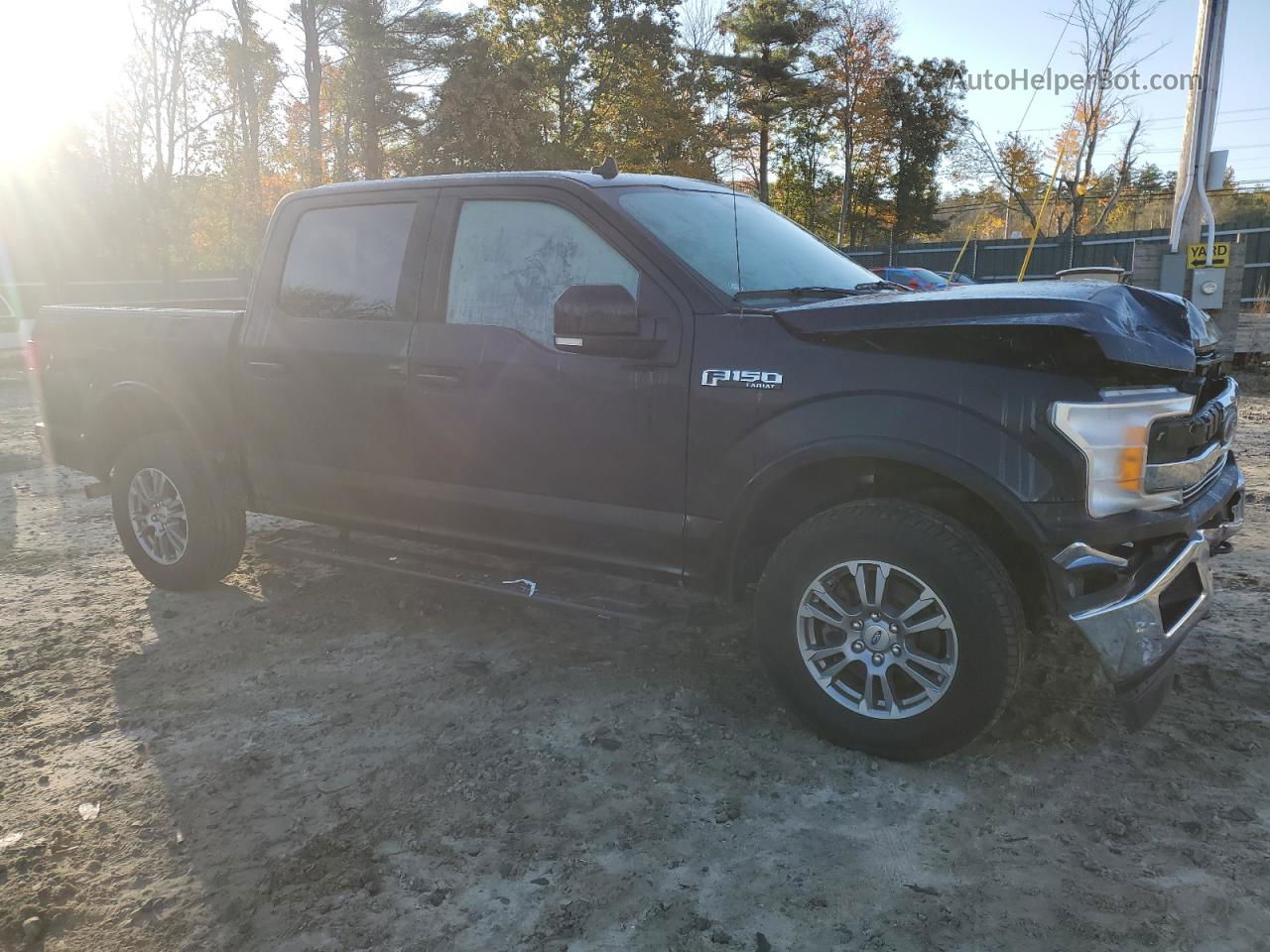 2020 Ford F150 Supercrew Черный vin: 1FTEW1E59LKD04306