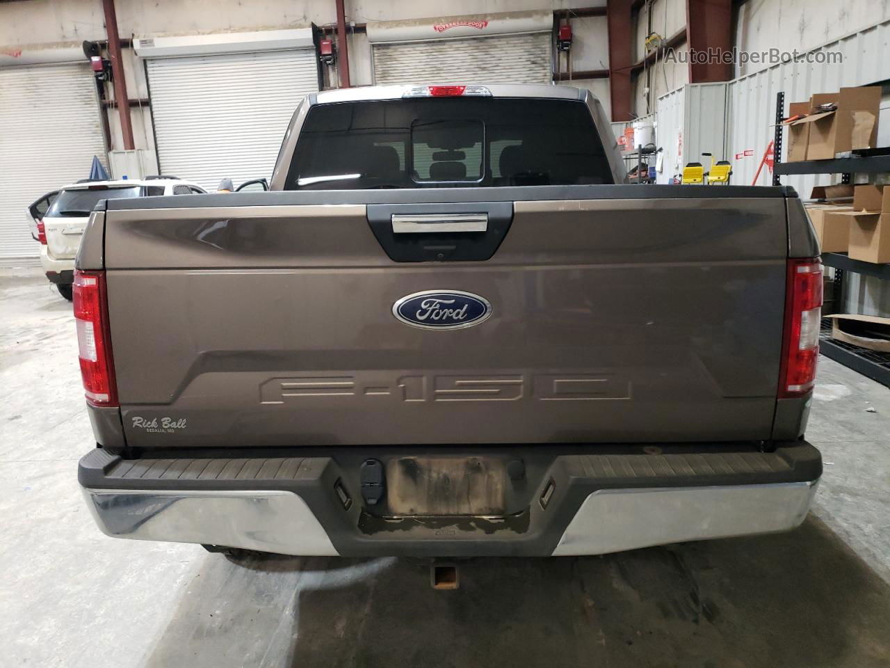 2020 Ford F150 Supercrew Brown vin: 1FTEW1E59LKF16834