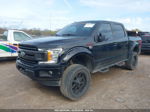 2018 Ford F-150 Xlt Black vin: 1FTEW1E5XJFA33259