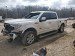 2018 Ford F150 Supercrew White vin: 1FTEW1E5XJFA56945