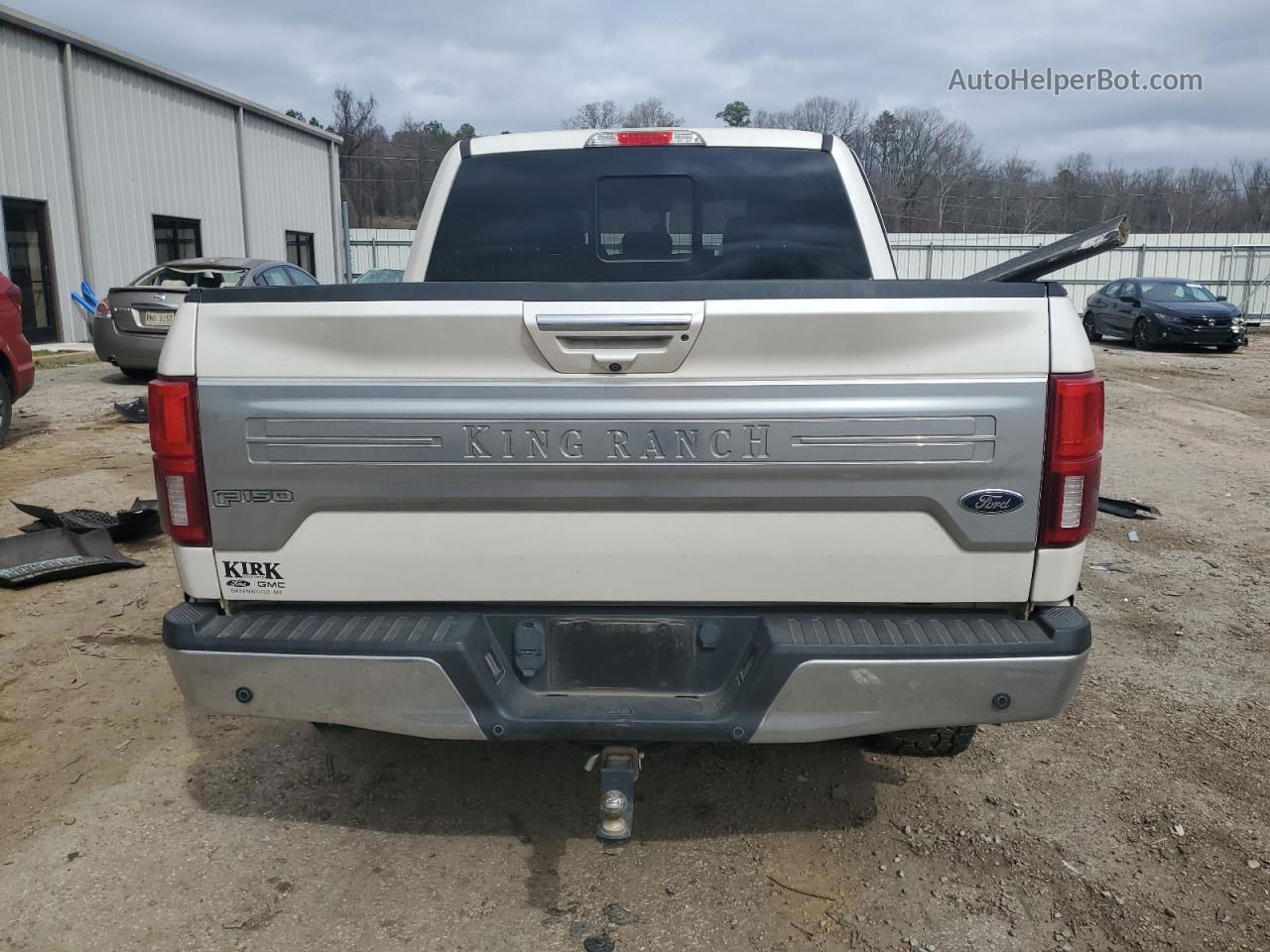 2018 Ford F150 Supercrew White vin: 1FTEW1E5XJFA56945