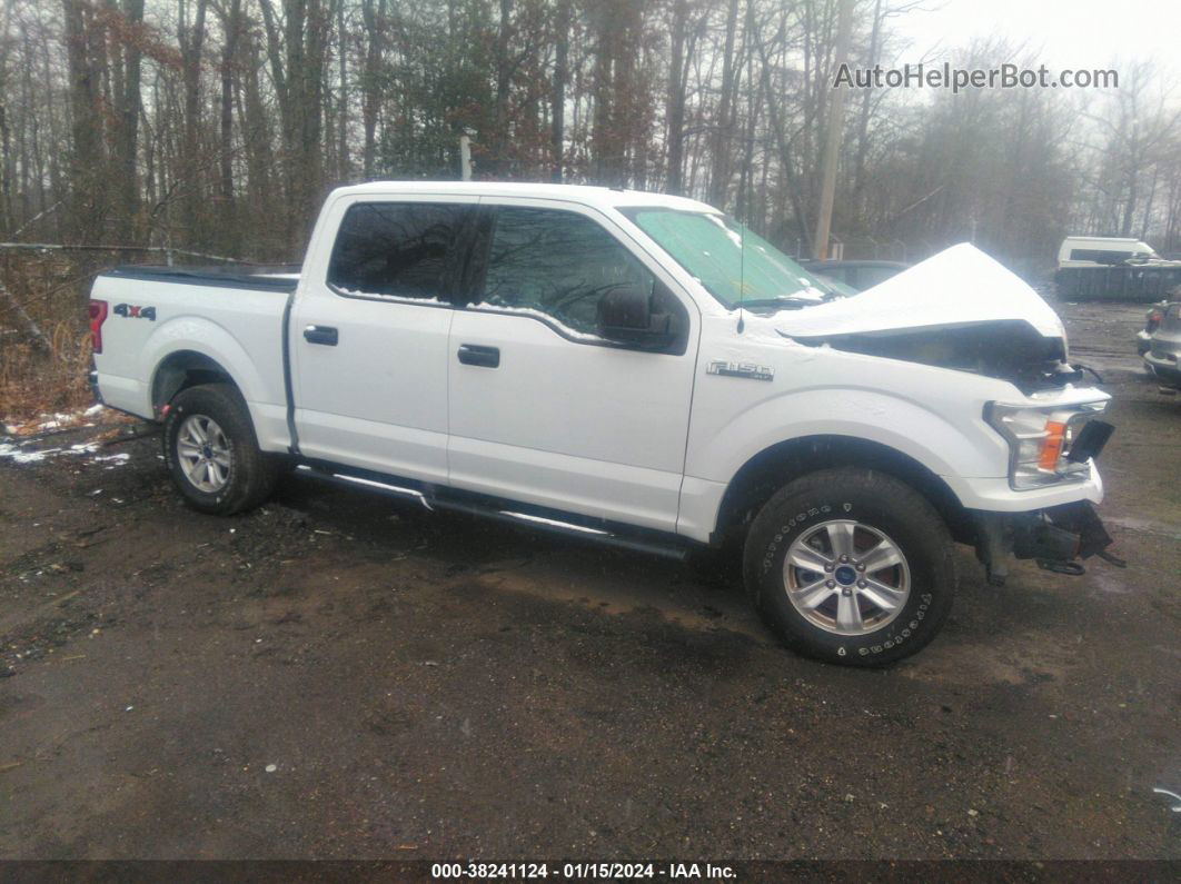 2018 Ford F-150 Xlt Белый vin: 1FTEW1E5XJFD14154