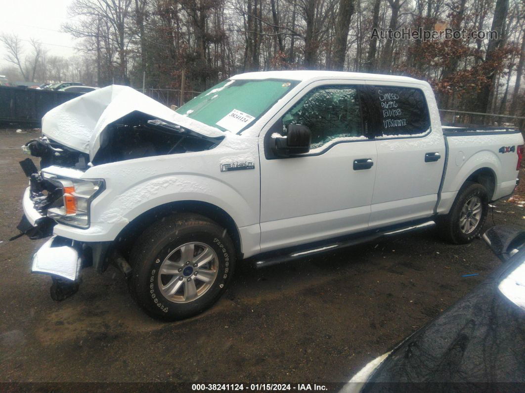 2018 Ford F-150 Xlt Белый vin: 1FTEW1E5XJFD14154