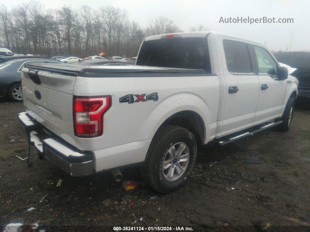 2018 Ford F-150 Xlt Белый vin: 1FTEW1E5XJFD14154