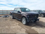 2018 Ford F-150 Xl Burgundy vin: 1FTEW1E5XJKC94172