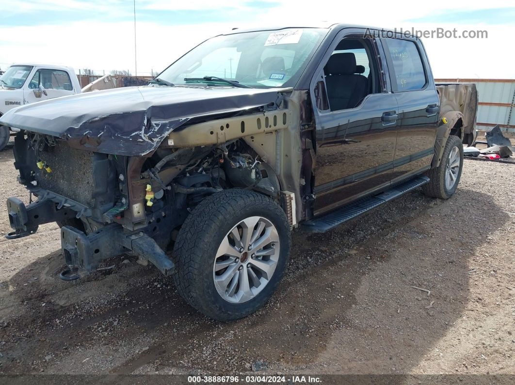 2018 Ford F-150 Xl Burgundy vin: 1FTEW1E5XJKC94172