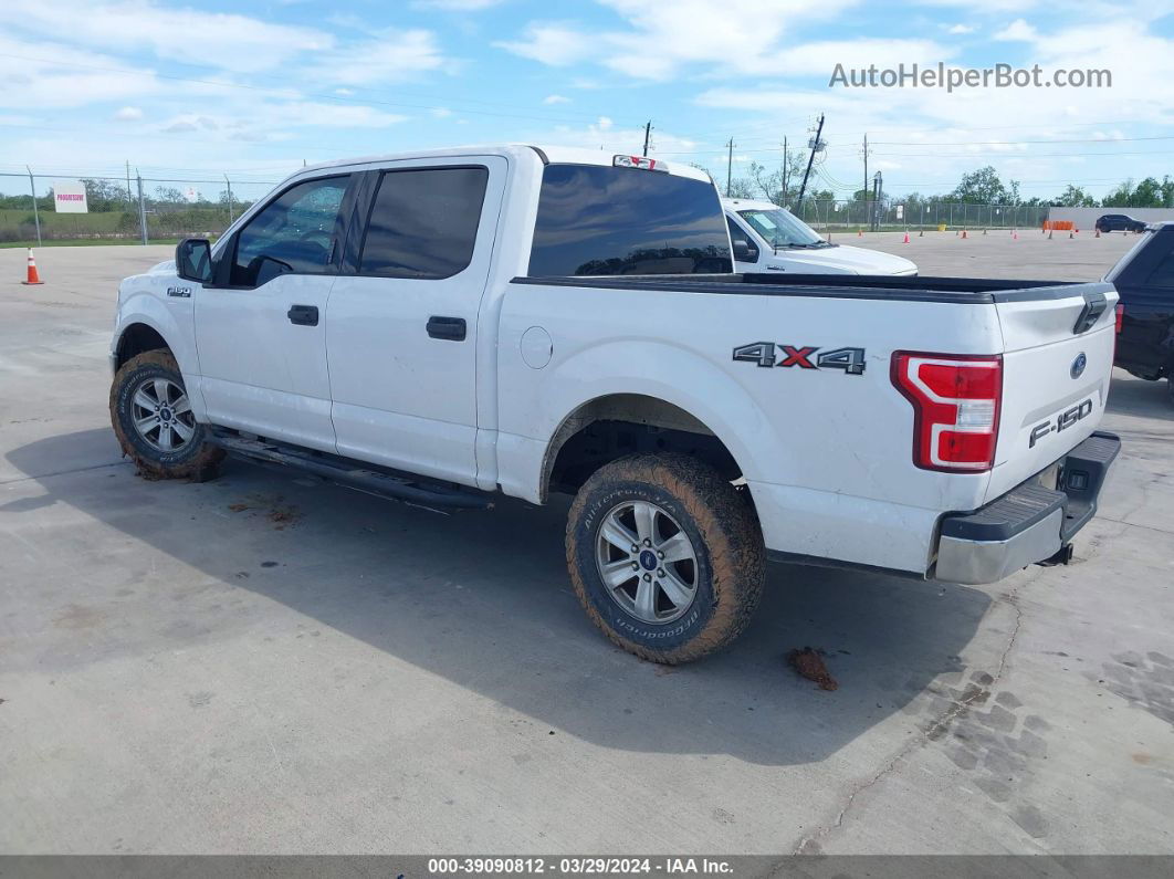 2019 Ford F150 Supercrew White vin: 1FTEW1E5XKKD06662