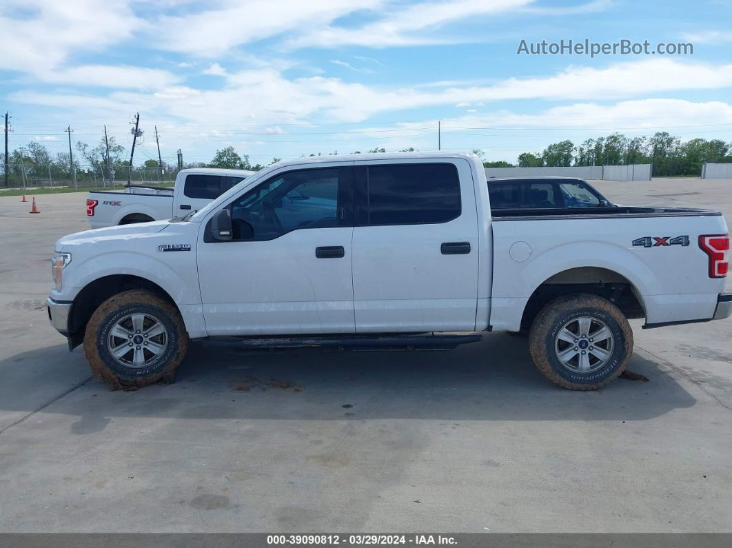 2019 Ford F150 Supercrew White vin: 1FTEW1E5XKKD06662