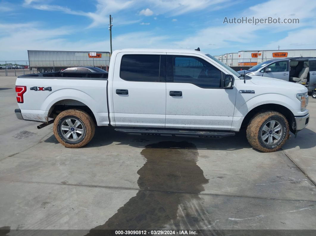 2019 Ford F150 Supercrew White vin: 1FTEW1E5XKKD06662