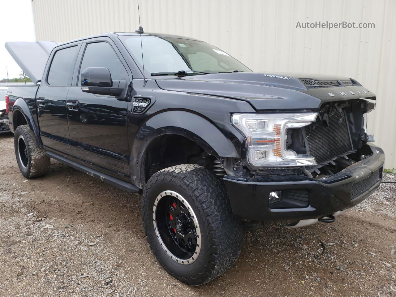 2020 Ford F150 Supercrew Черный vin: 1FTEW1E5XLFA62781