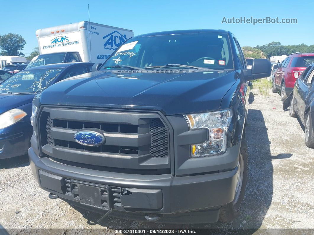 2017 Ford F-150 Xl/xlt Black vin: 1FTEW1E81HFC06204