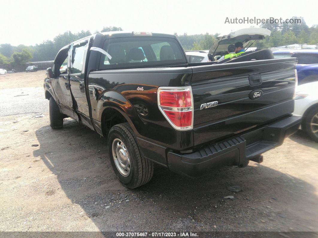 2010 Ford F-150 Xl/xlt Black vin: 1FTEW1E83AFD08089