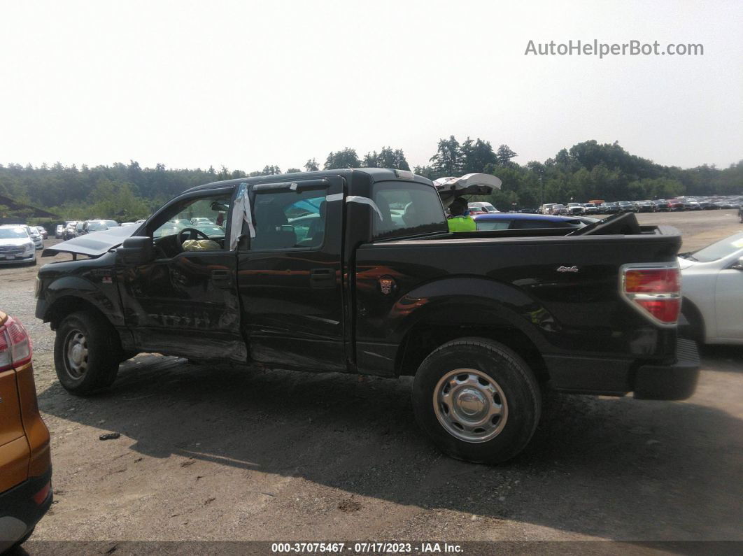 2010 Ford F-150 Xl/xlt Black vin: 1FTEW1E83AFD08089