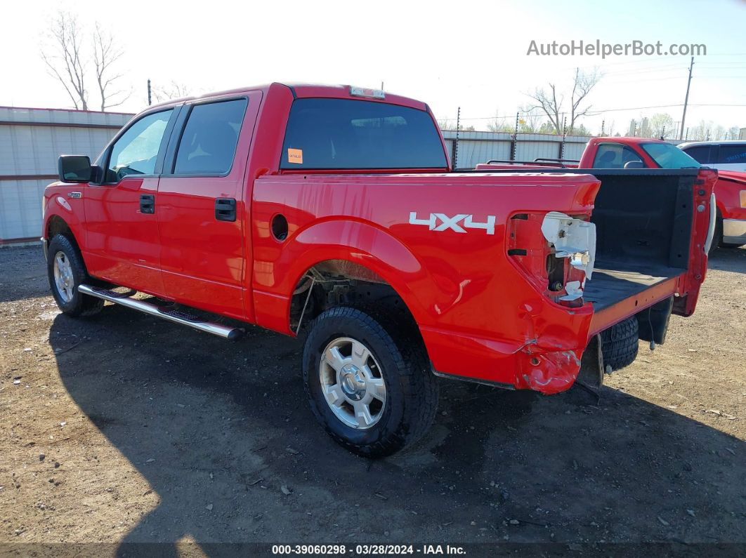 2010 Ford F-150 Xl/xlt Red vin: 1FTEW1E86AKE23955