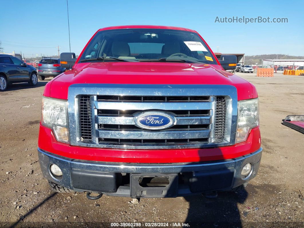 2010 Ford F-150 Xl/xlt Red vin: 1FTEW1E86AKE23955