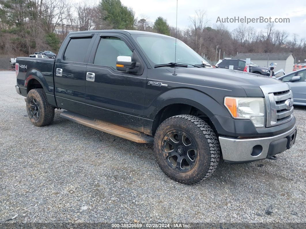 2010 Ford F-150 Xl/xlt Black vin: 1FTEW1E87AFA93865