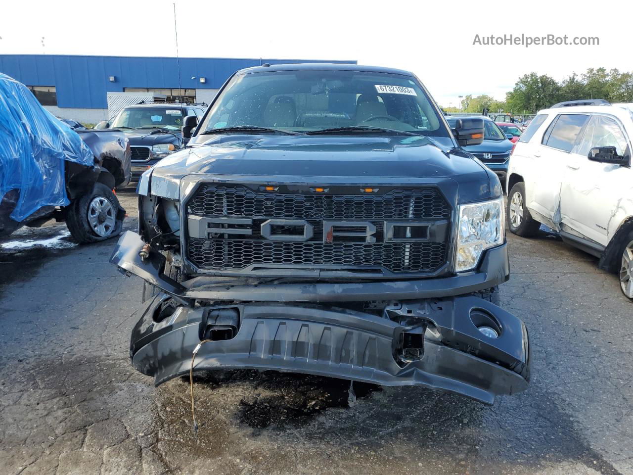 2010 Ford F150 Supercrew Black vin: 1FTEW1E88AFD46076