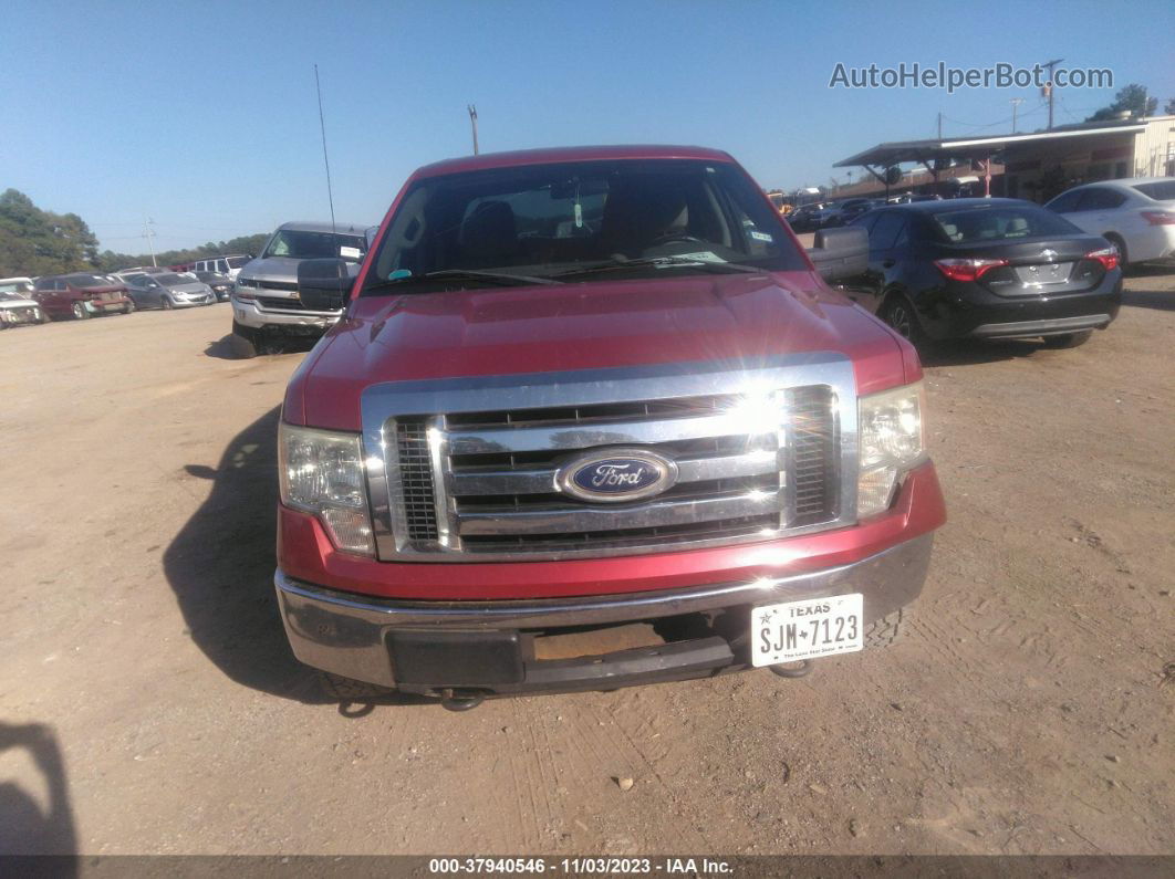 2010 Ford F-150 Xl/xlt Red vin: 1FTEW1E89AFB02193