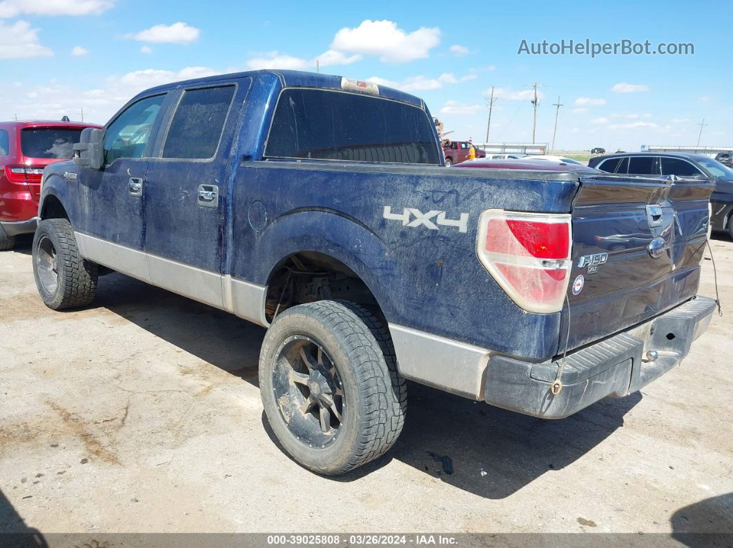 2010 Ford F-150 Xl/xlt Blue vin: 1FTEW1E89AKA22660