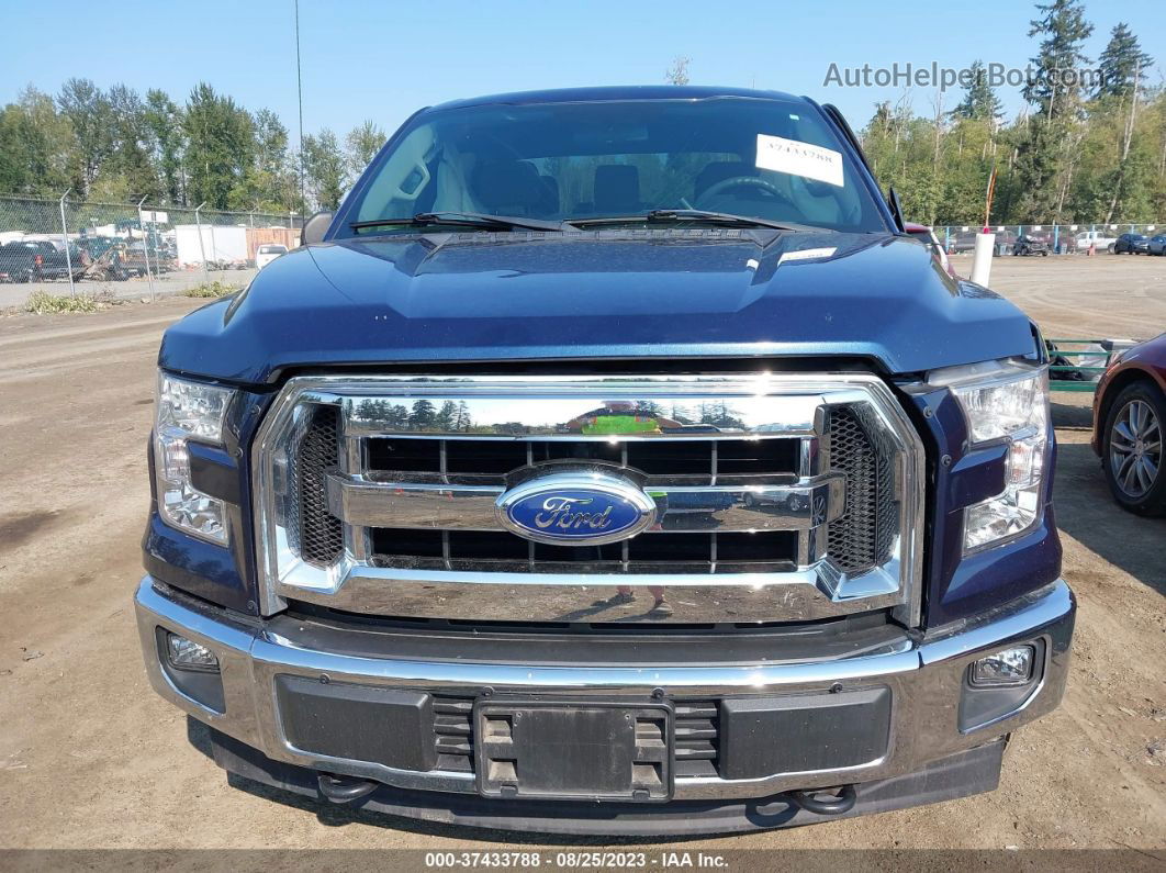 2017 Ford F-150 Xl/xlt Blue vin: 1FTEW1E8XHKD16594