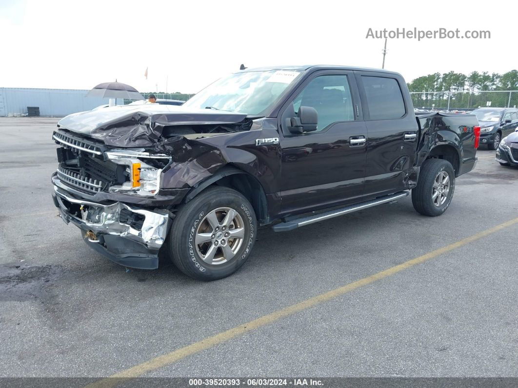 2019 Ford F-150 Xlt Purple vin: 1FTEW1EB0KFD16342