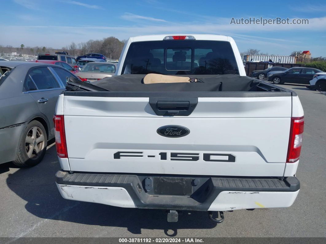 2019 Ford F-150 Xlt White vin: 1FTEW1EB5KFB49833