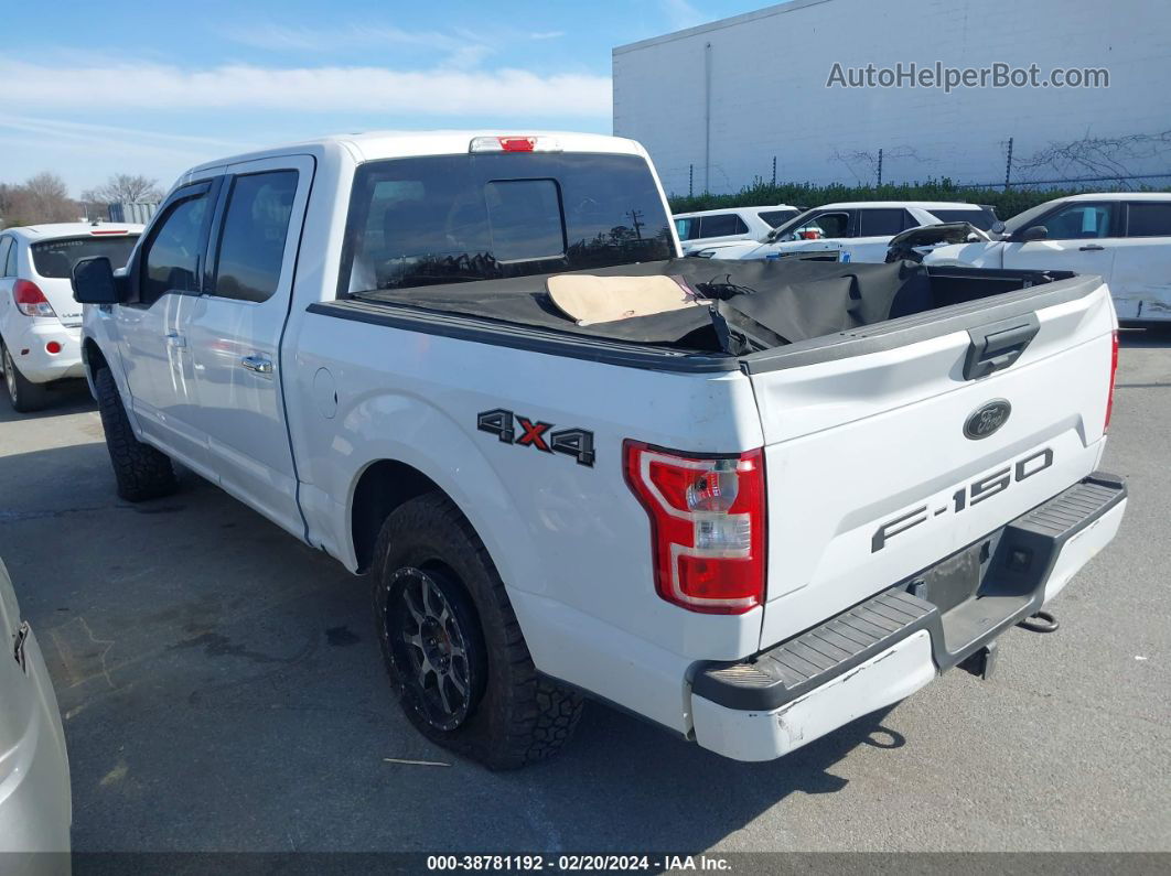 2019 Ford F-150 Xlt White vin: 1FTEW1EB5KFB49833