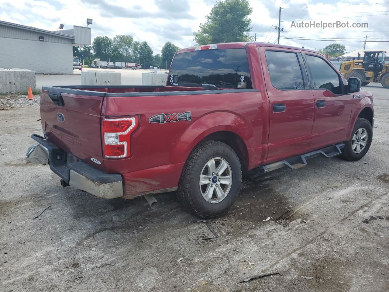 2019 Ford F150 Supercrew Черный vin: 1FTEW1EB5KFD17518