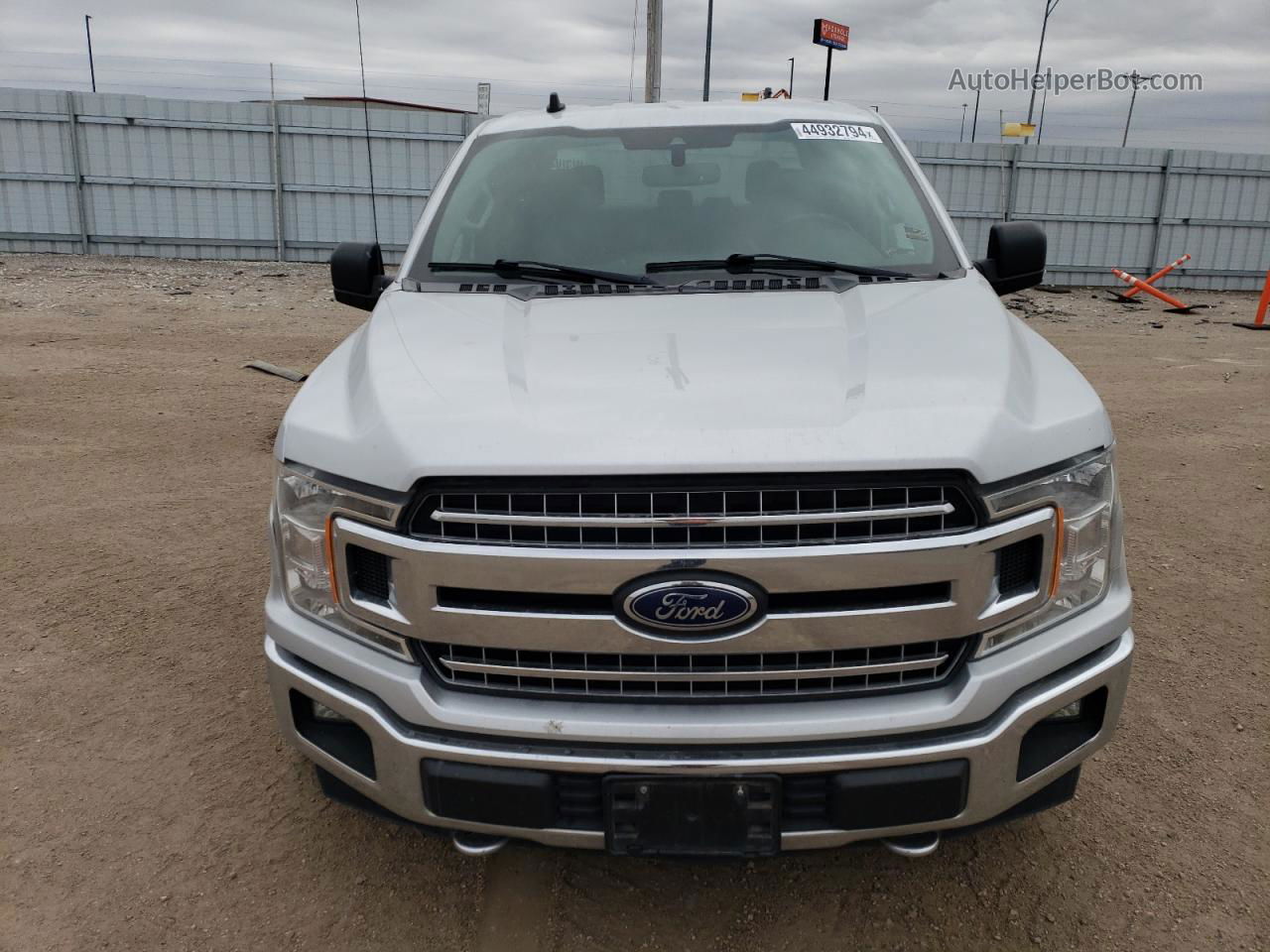 2019 Ford F150 Supercrew Silver vin: 1FTEW1EB5KKE09431