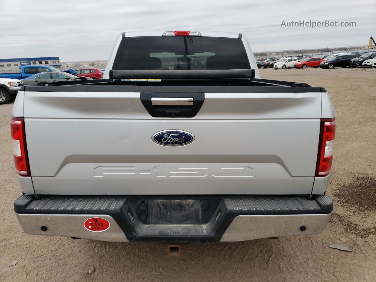 2019 Ford F150 Supercrew Silver vin: 1FTEW1EB5KKE09431