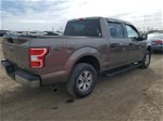 2018 Ford F150 Supercrew Brown vin: 1FTEW1EB8JFA82286