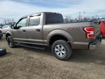 2018 Ford F150 Supercrew Brown vin: 1FTEW1EB8JFA82286